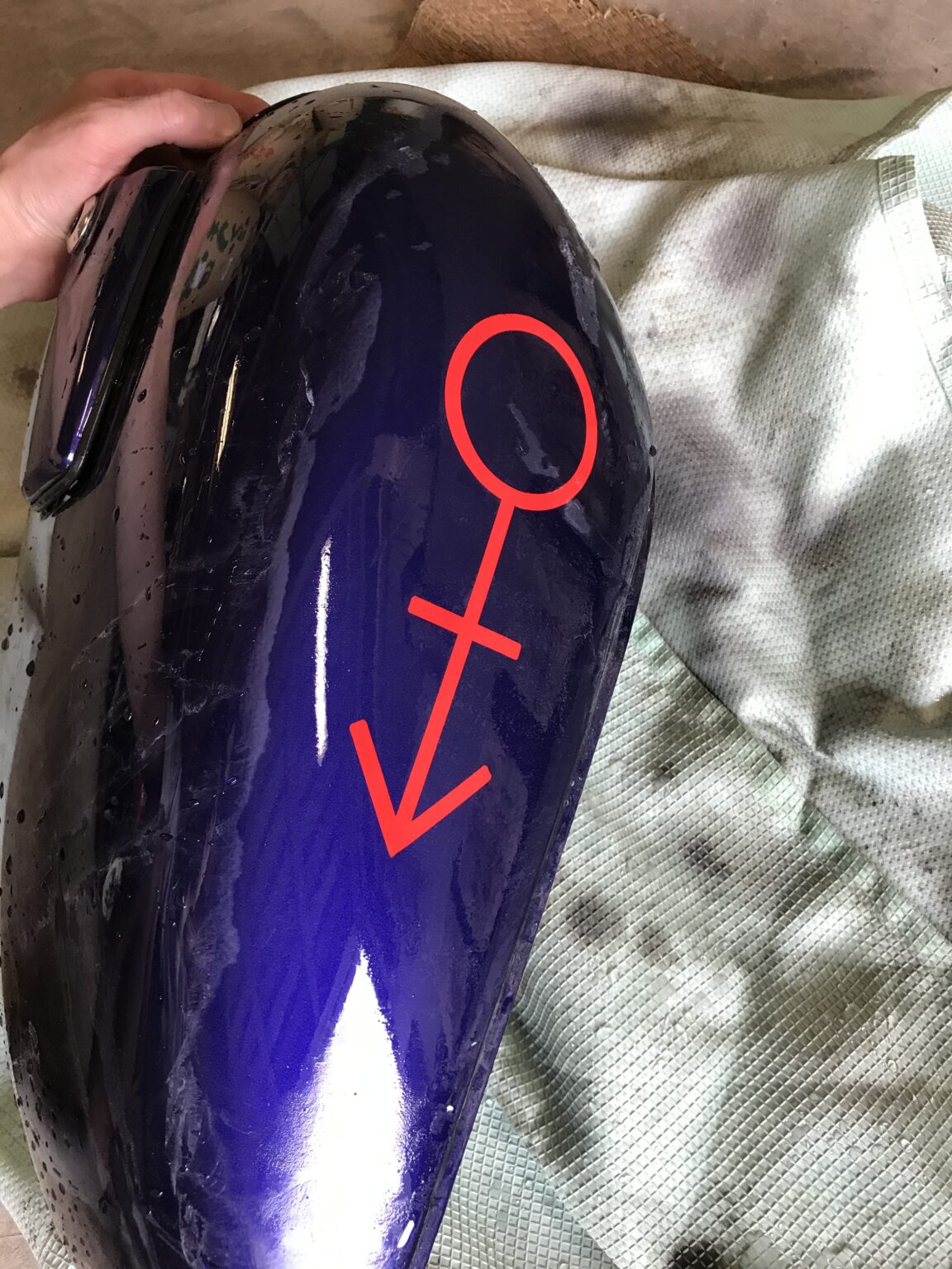 プリンスパープルレイン　バイク　prince purplerain　motorcycle